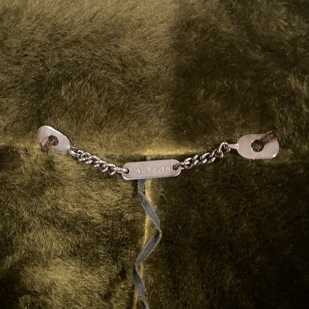 Light Weight Shearling Jacket Olive European Size… - image 3